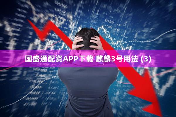 国盛通配资APP下载 麒麟3号用法 (3)