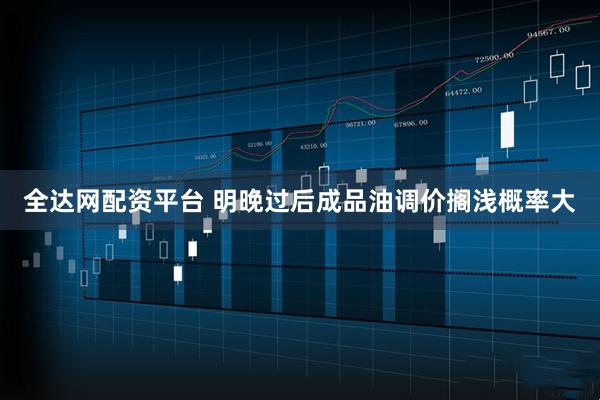 全达网配资平台 明晚过后成品油调价搁浅概率大